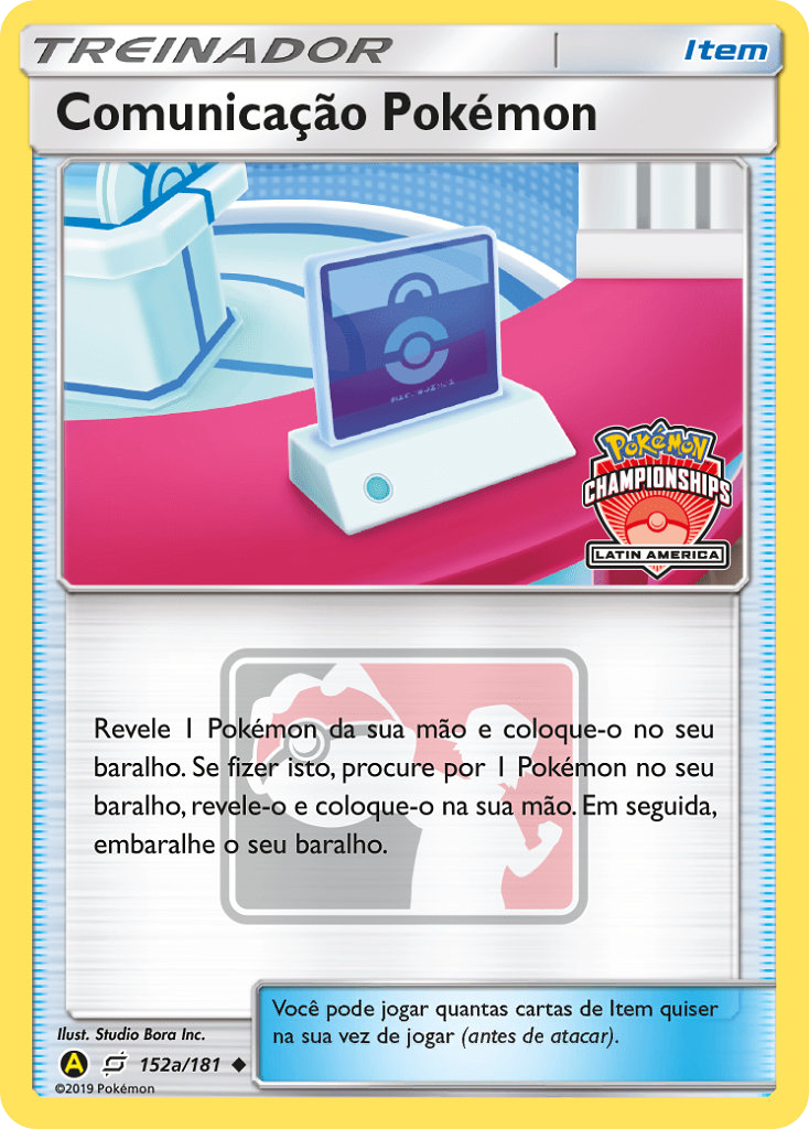 Pokémon Communication card