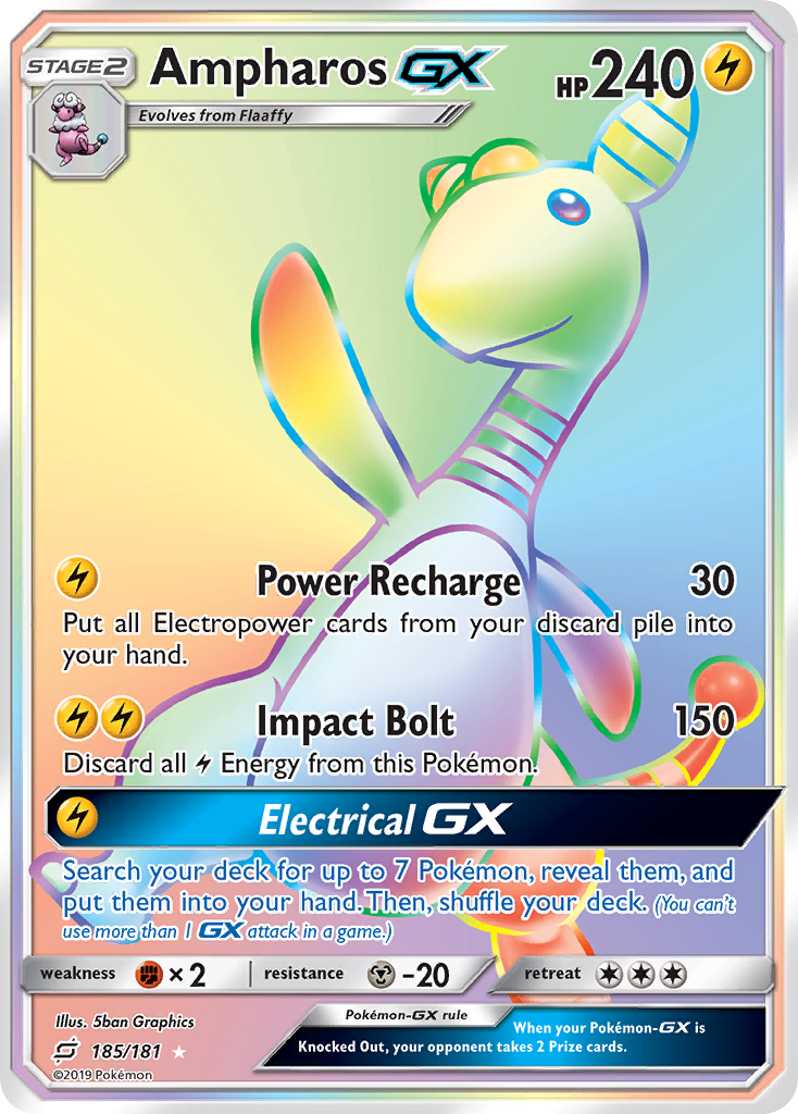 Ampharos GX card