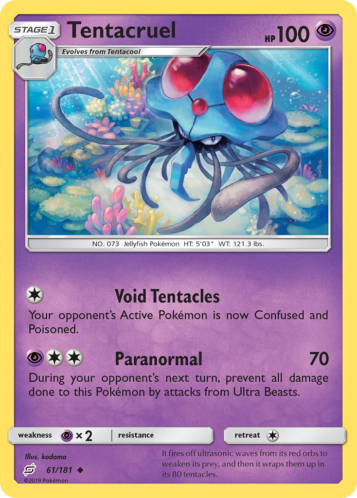 Tentacruel card