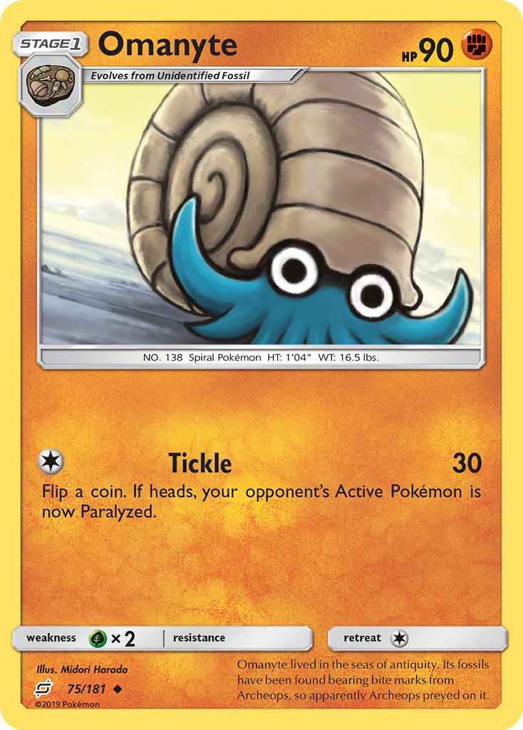 Omanyte card