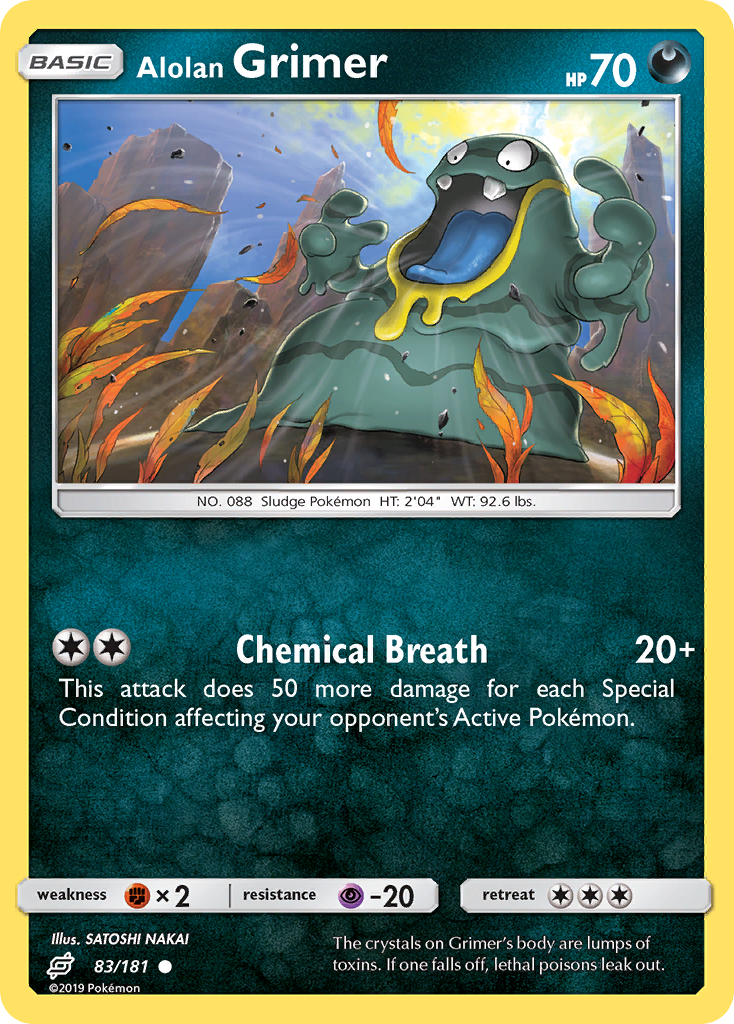 Alolan Grimer card