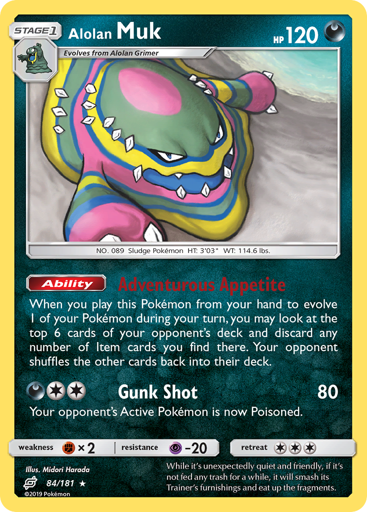 Alolan Muk card