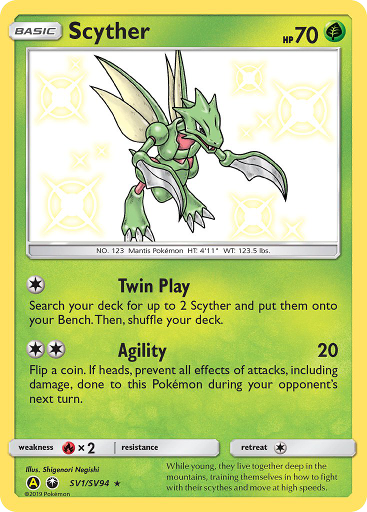 Scyther card