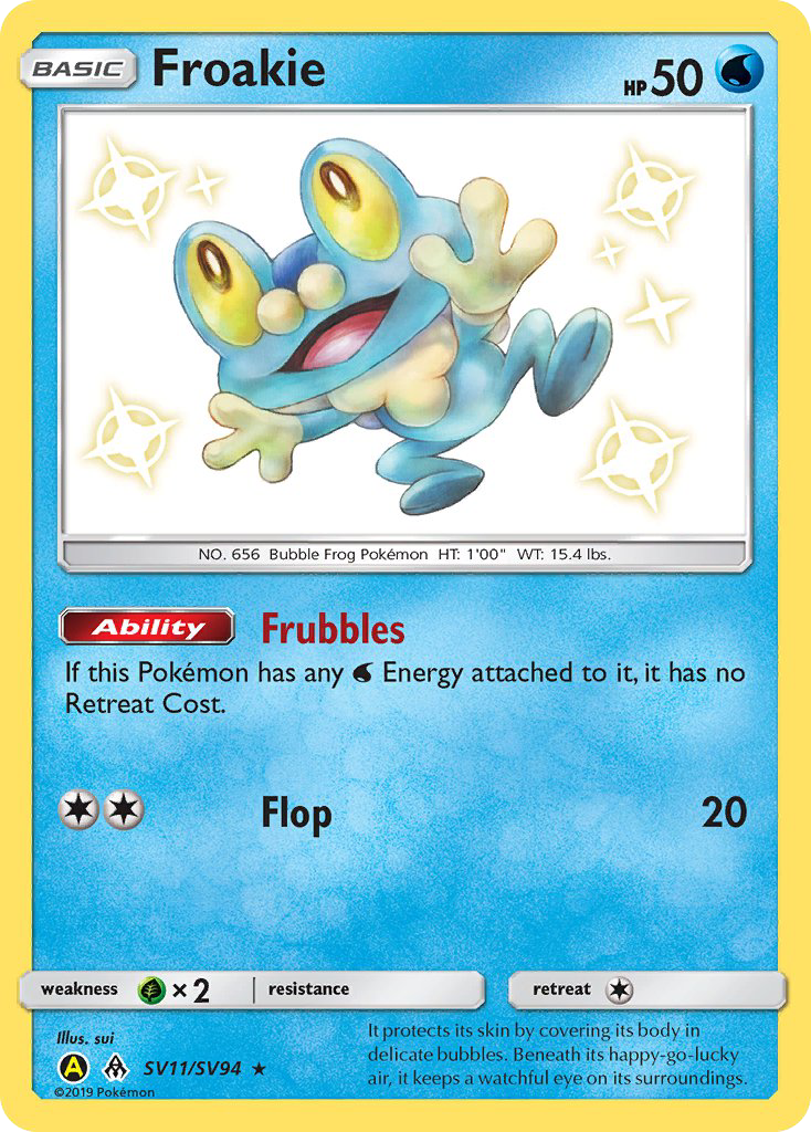 Froakie card