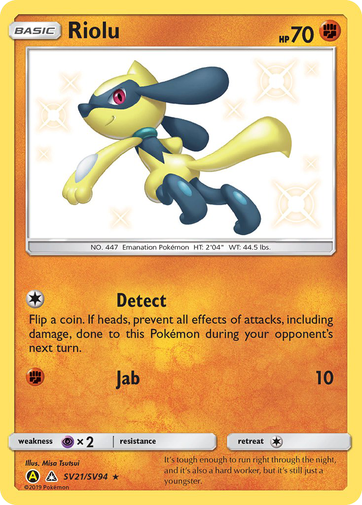 Riolu card