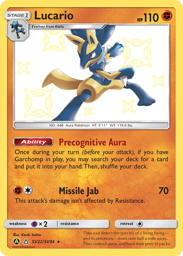 Lucario card