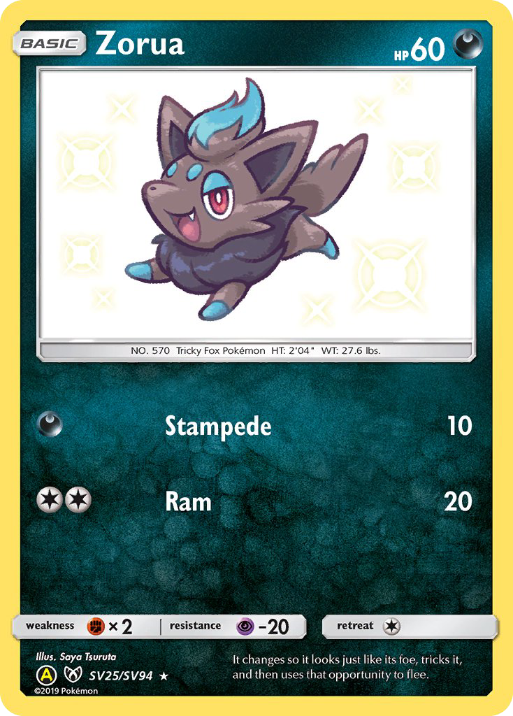 Zorua card