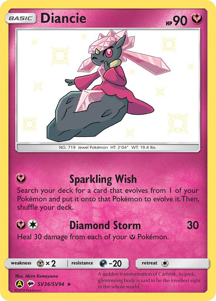 Diancie card