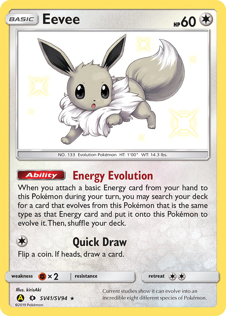 Eevee card