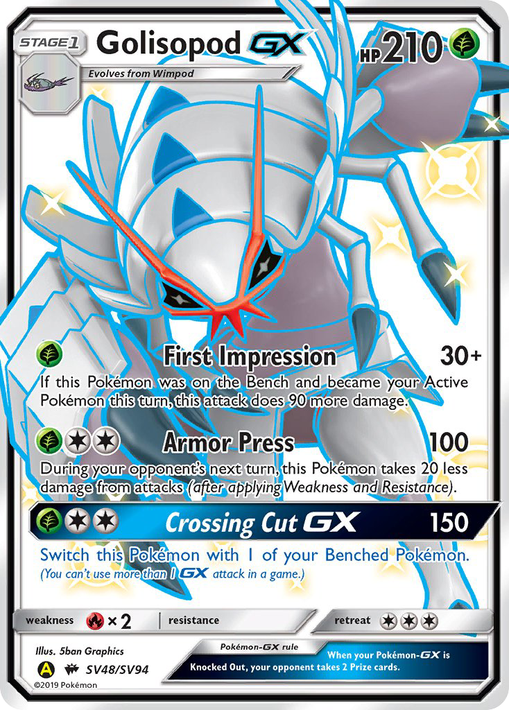 Golisopod GX card