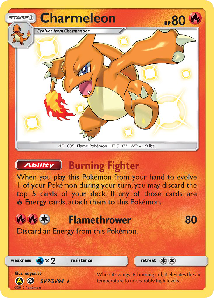 Charmeleon card