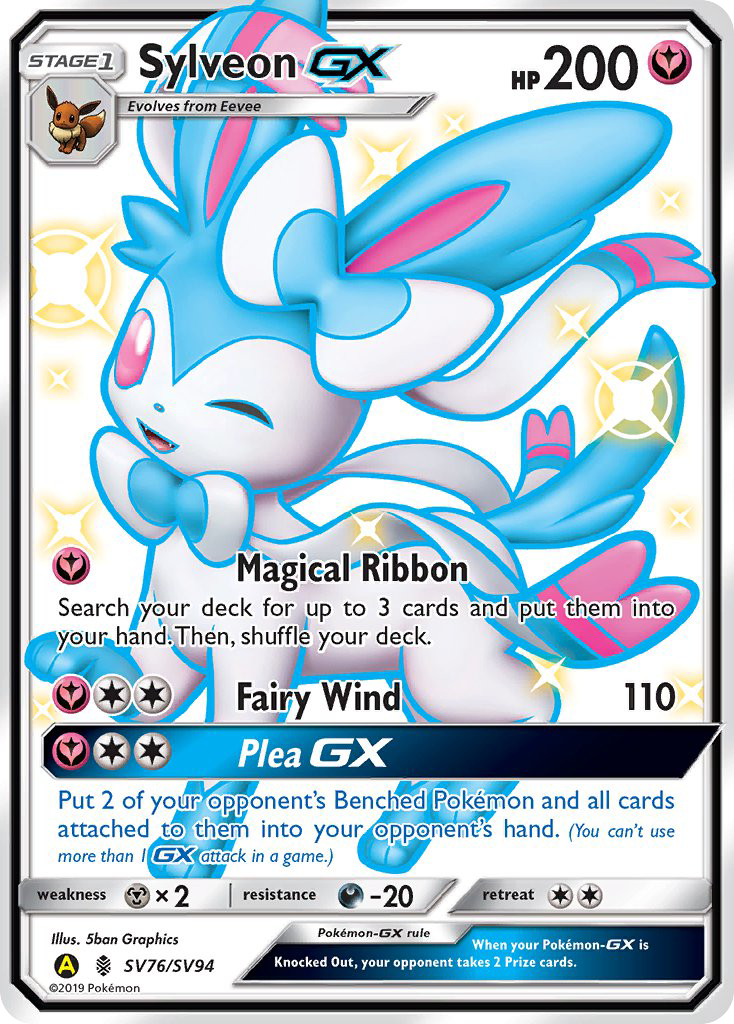 Sylveon GX card