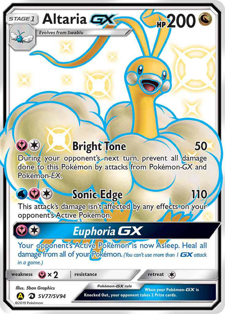 Altaria GX card