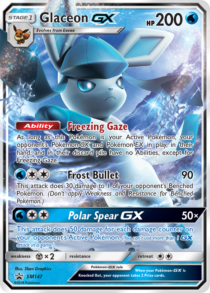 Glaceon GX card