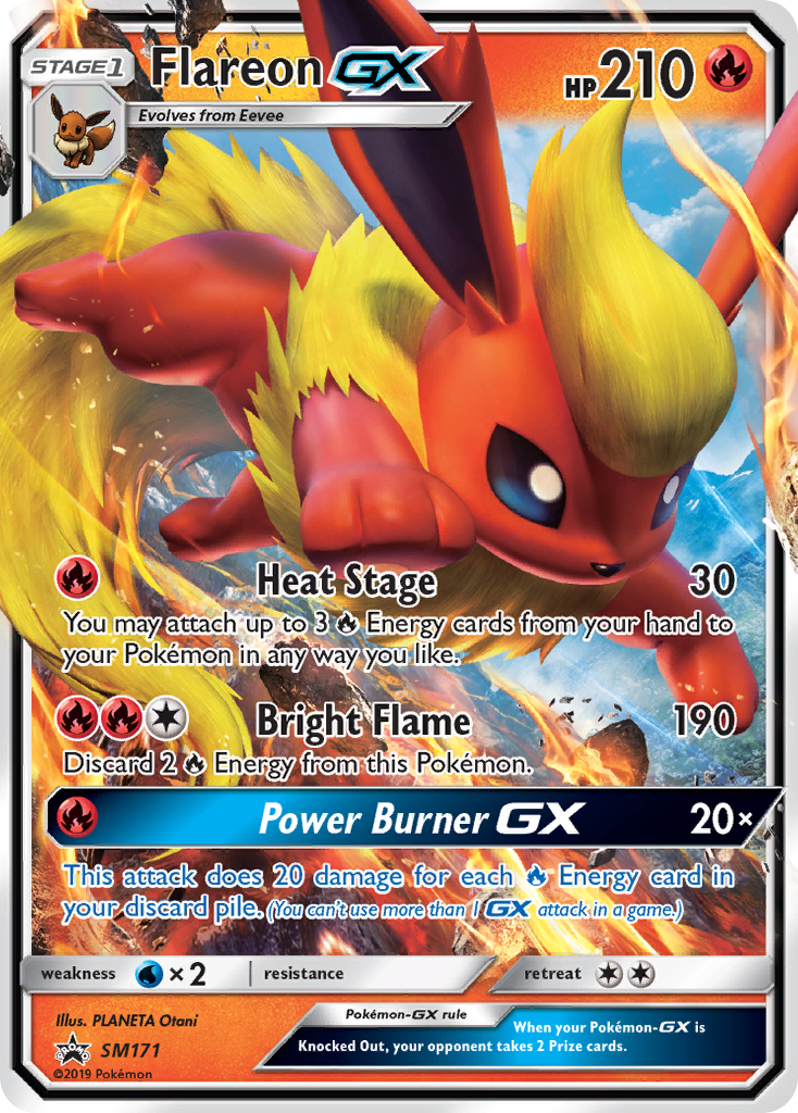 Flareon GX card