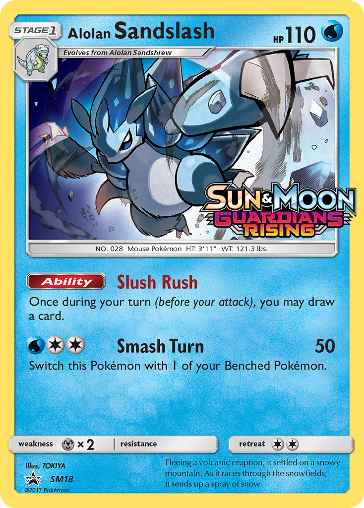 Alolan Sandslash card