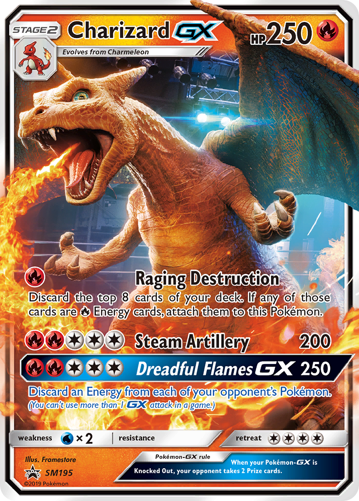 Charizard GX card