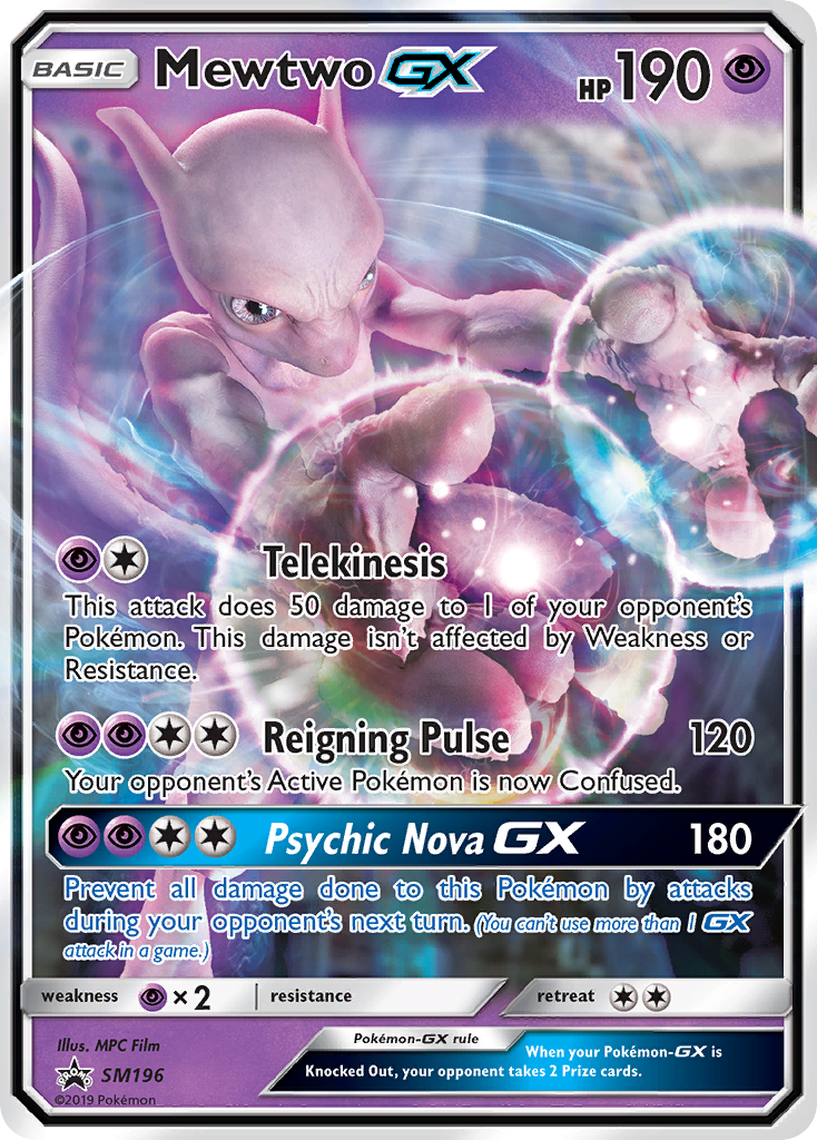 Mewtwo GX card