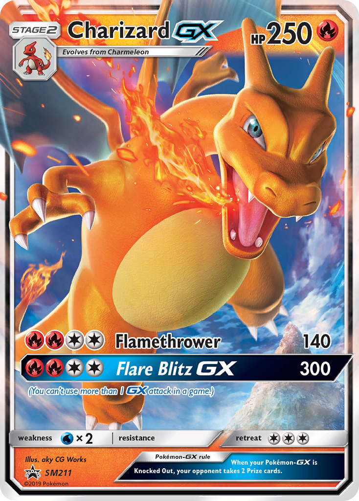 Charizard GX card