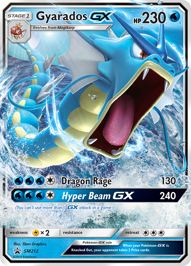 Gyarados GX card