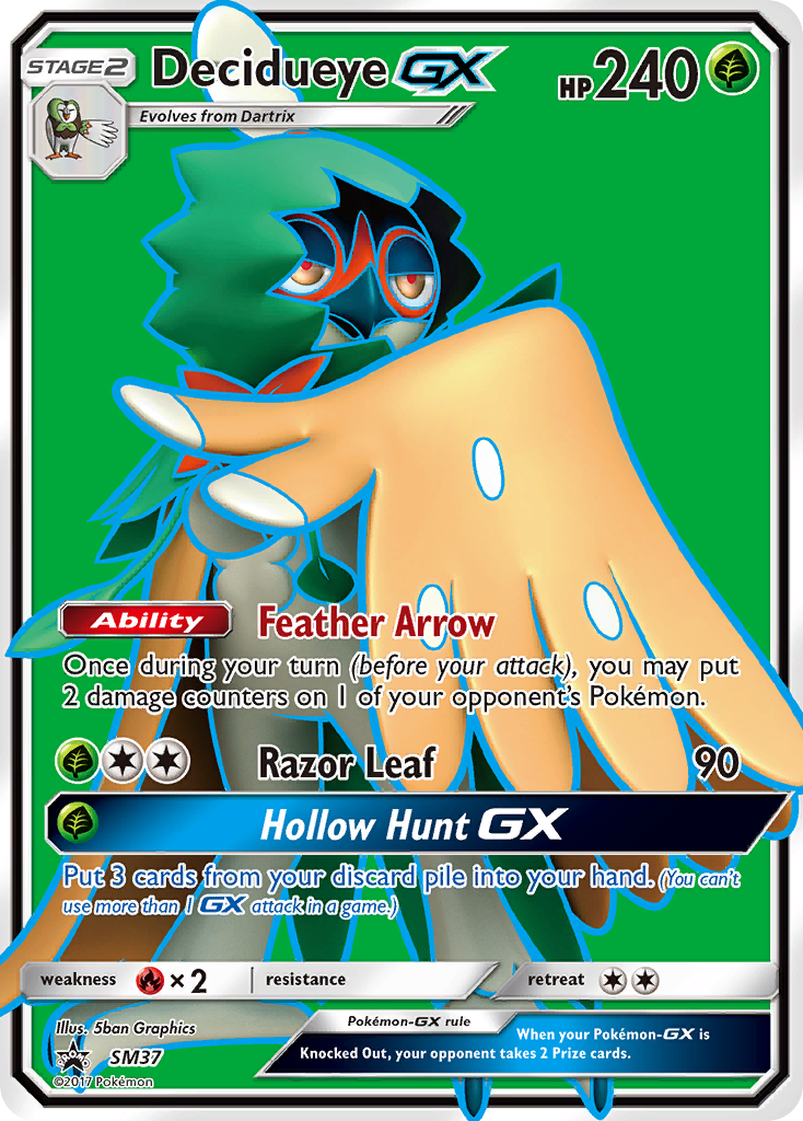 Decidueye GX card