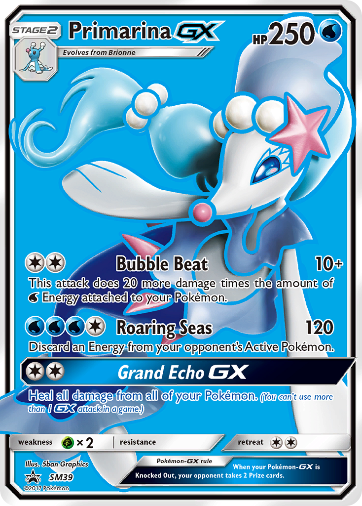 Primarina GX card