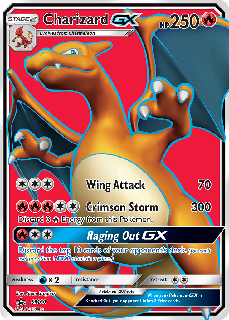 Charizard GX card