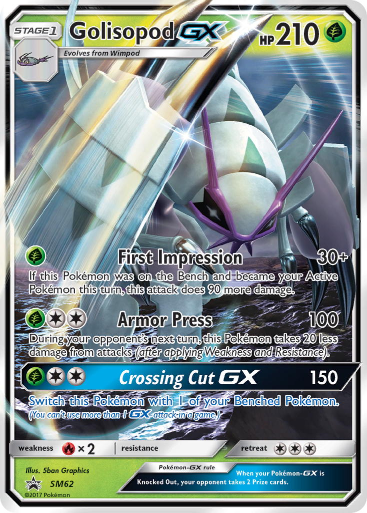 Golisopod GX card