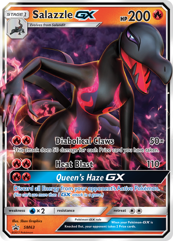 Salazzle GX card