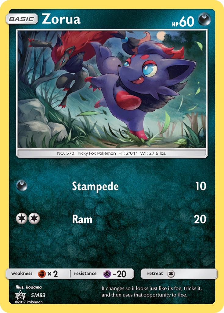 Zorua card