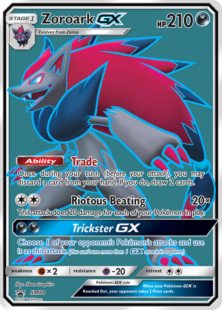 Zoroark GX card