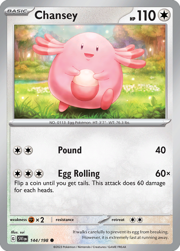 Chansey card