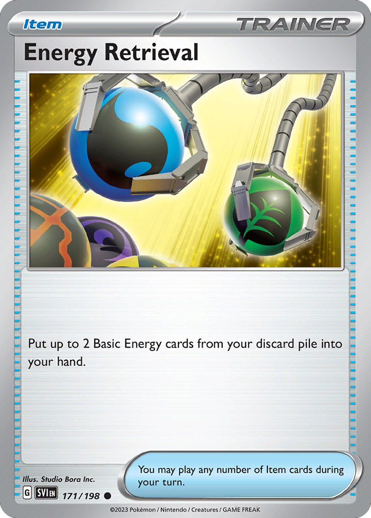 Energy Retrieval card