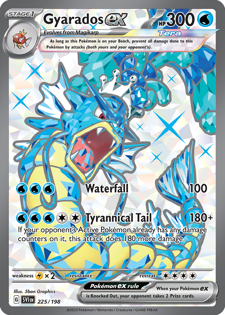 Gyarados ex card