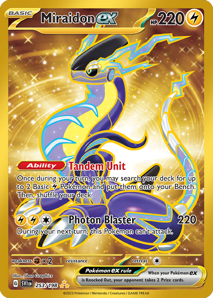 Miraidon ex card