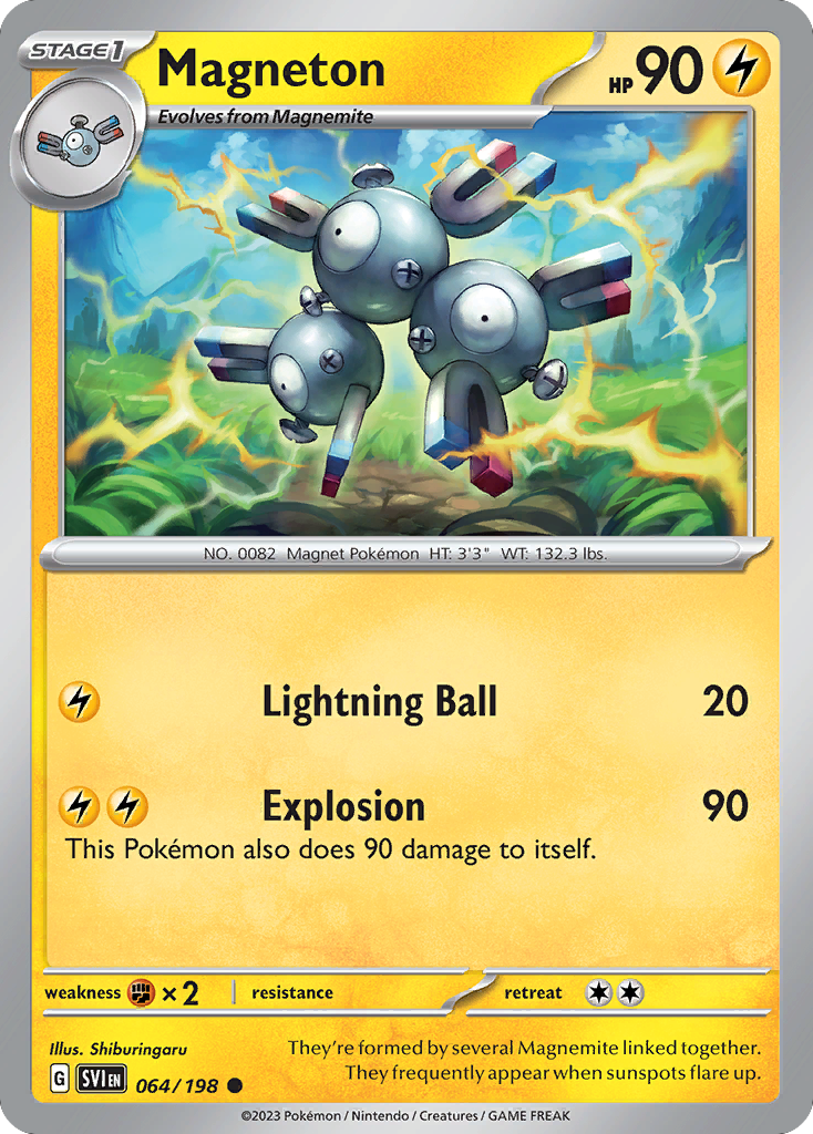 Magneton card