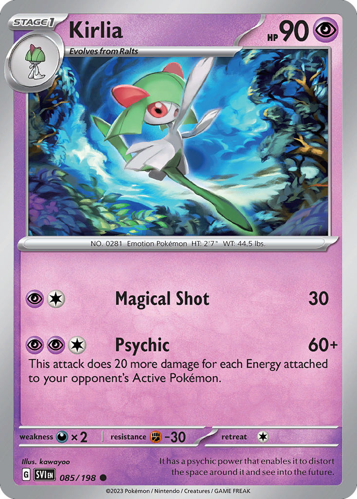 Kirlia card