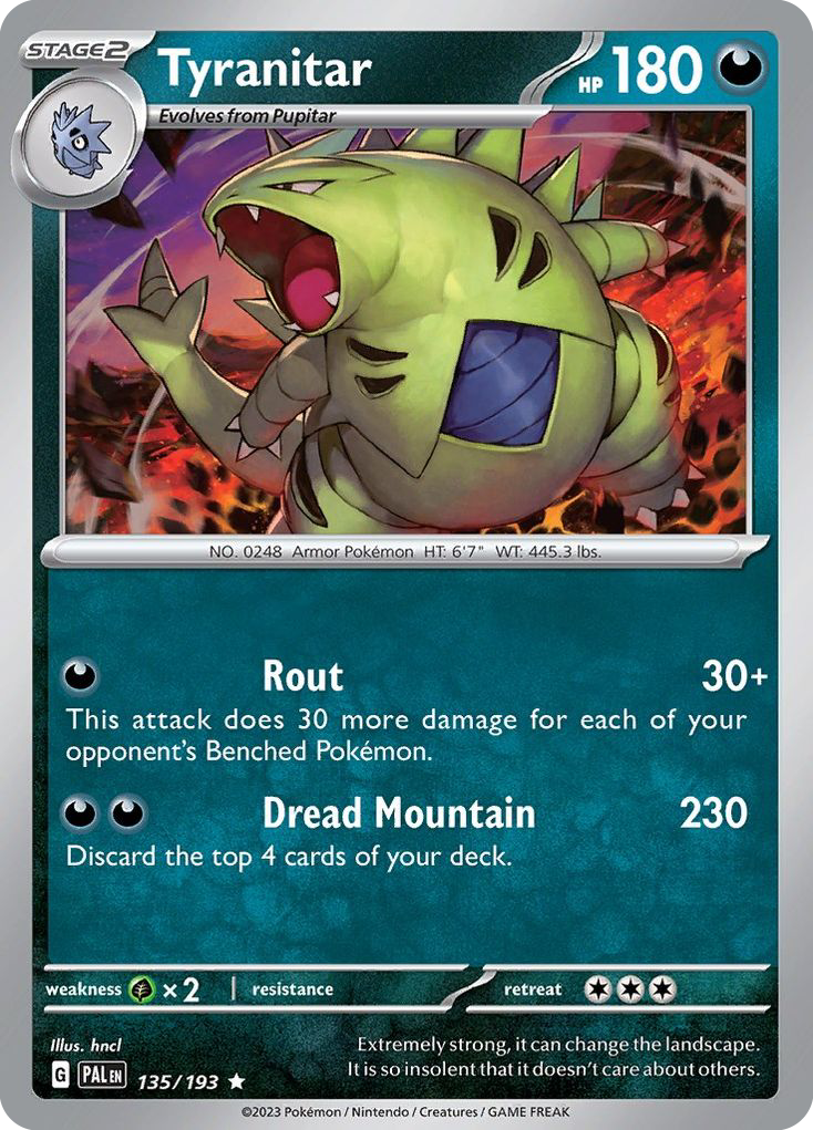 Tyranitar card