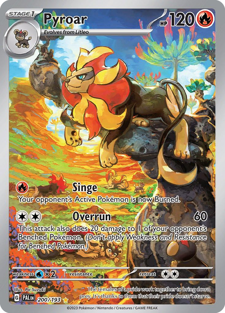 Pyroar card