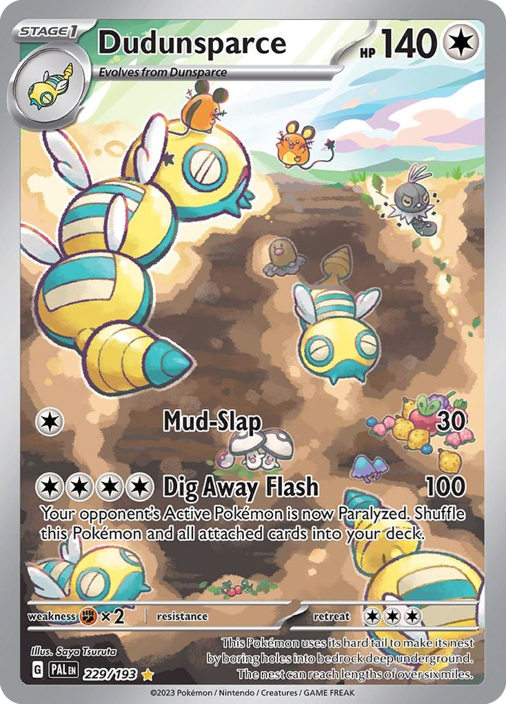 Dudunsparce card