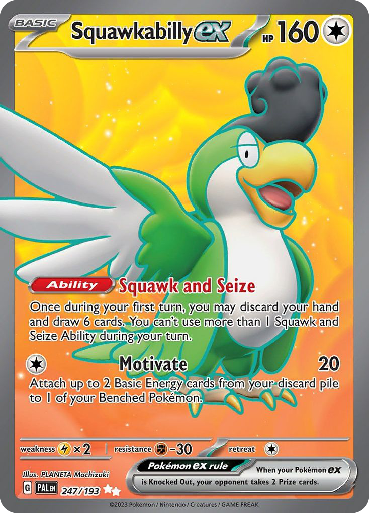 Squawkabilly ex card