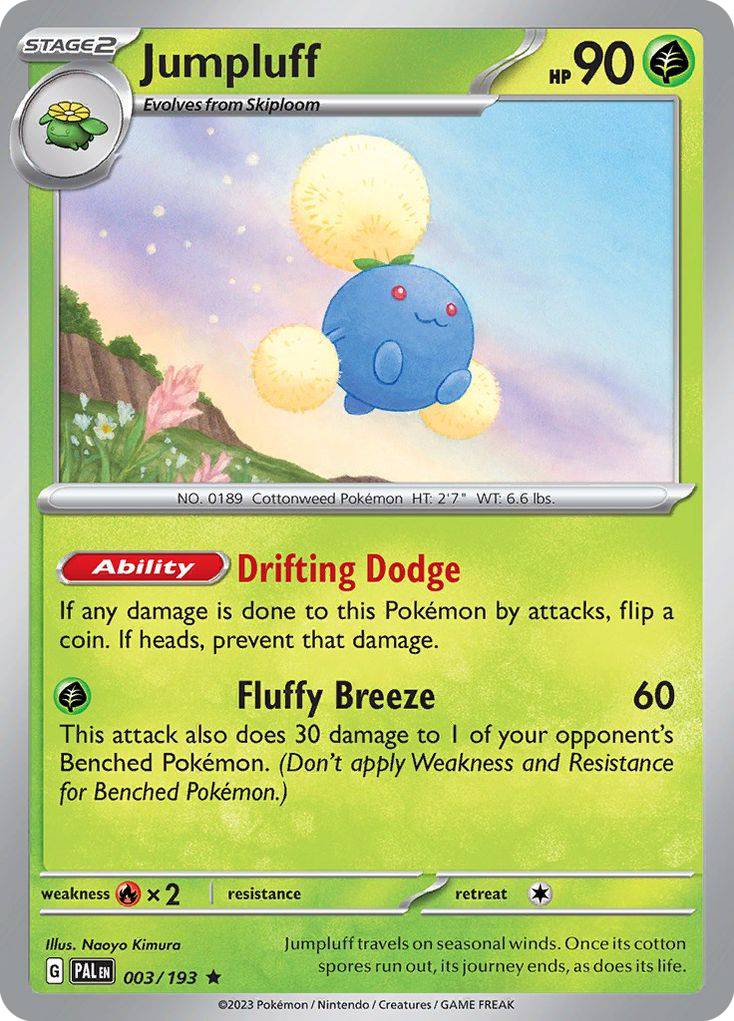 Jumpluff card