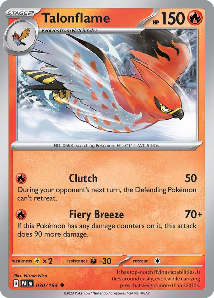 Talonflame card