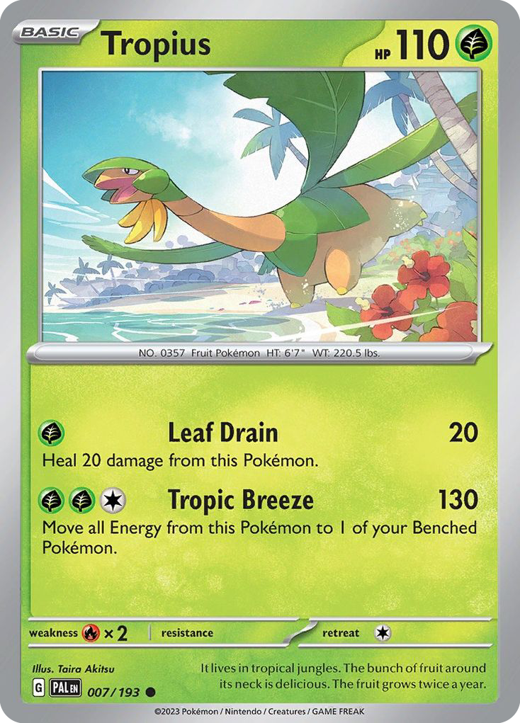 Tropius card