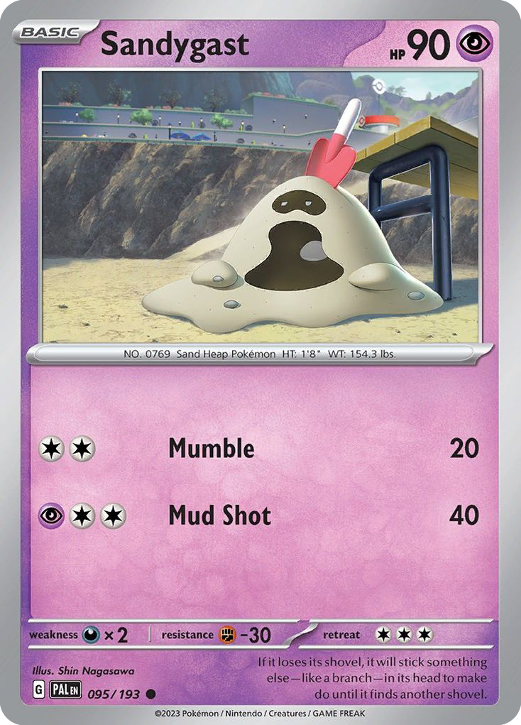 Sandygast card