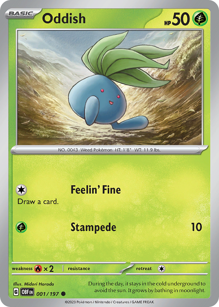 Oddish card