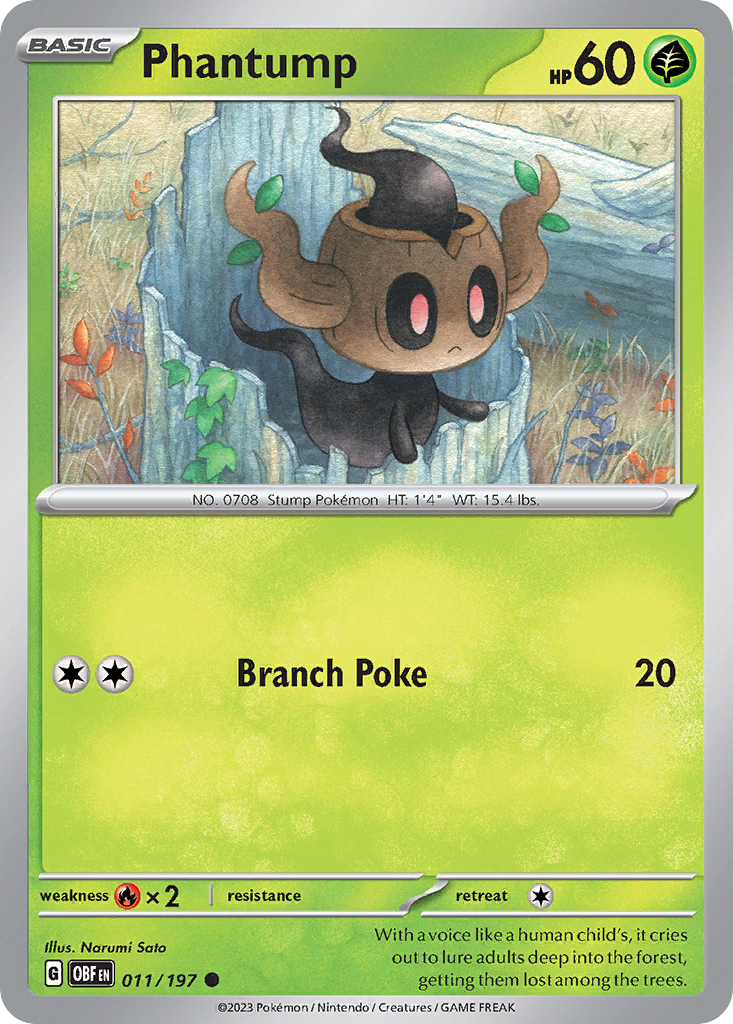 Phantump card