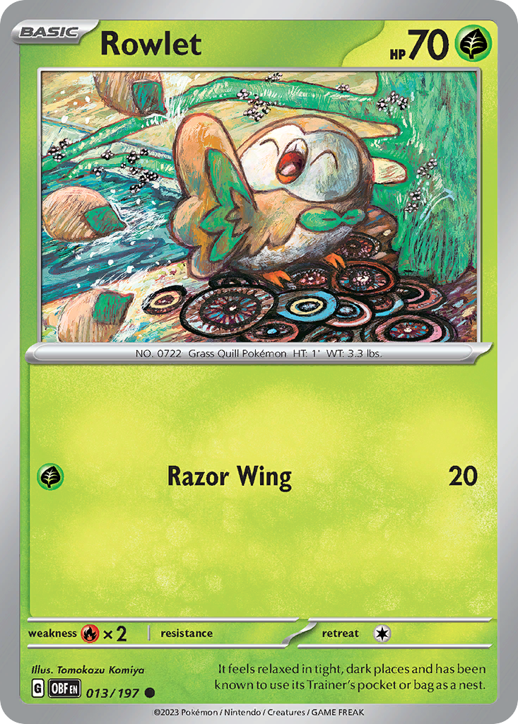 Rowlet card