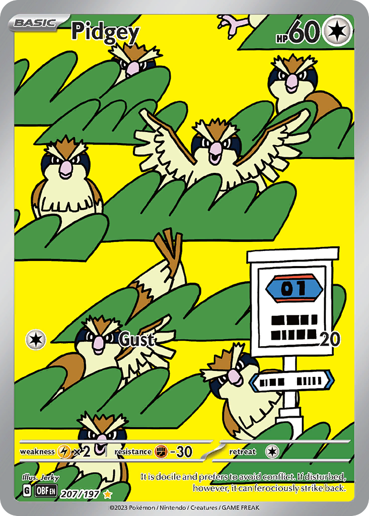 Pidgey card