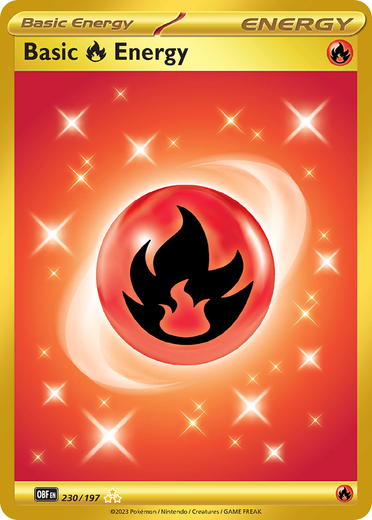 Fire Energy card